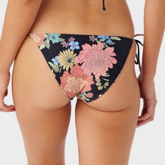 ☀️O'NEILL DREA ANIMAL KALI FLORAL MARACAS REVO TIE SIDE BOTTOMS SIZE XL - Picture 4 of 12
